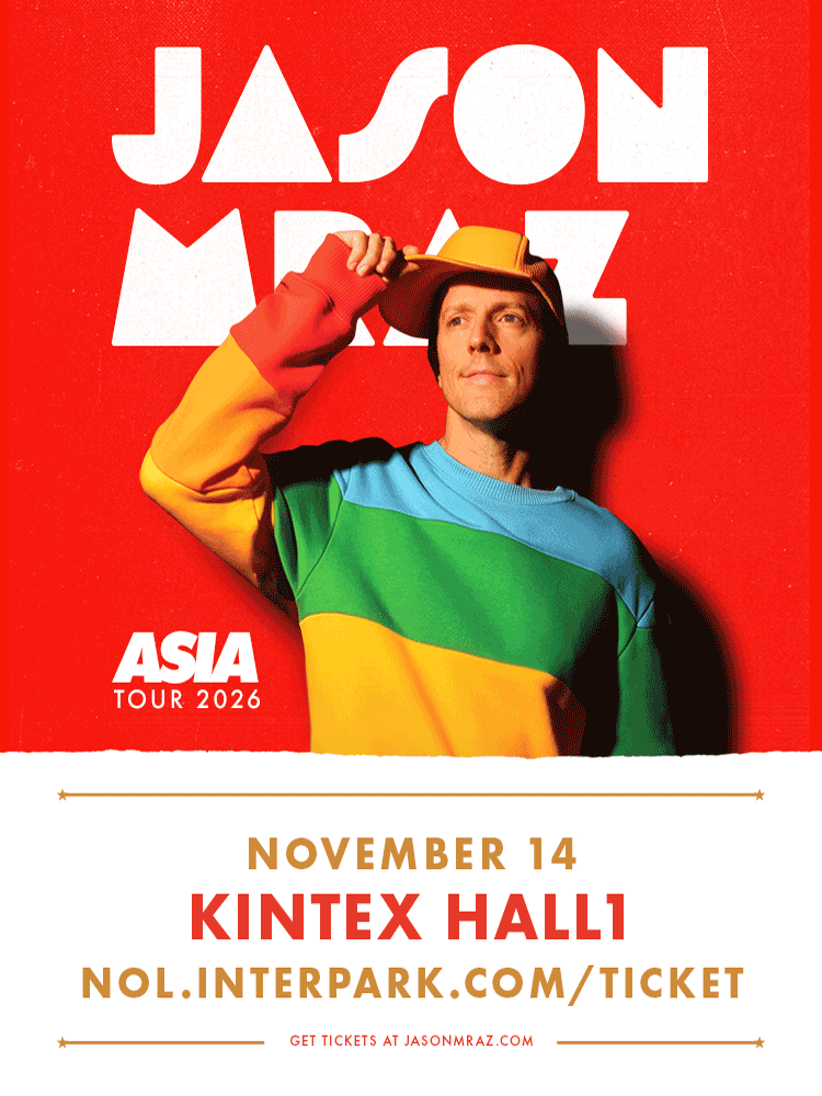 제이슨 므라즈 (Jason Mraz) 아시아 투어