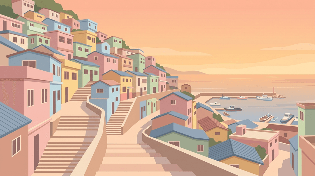 Tongyeong Sea & Mural Course