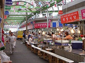 Shopping nocturne à Dongdaemun